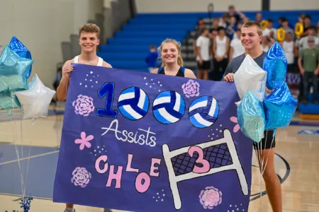 Confer surpass 1,000 career assists, as CM volleyball sweeps Central Columbia